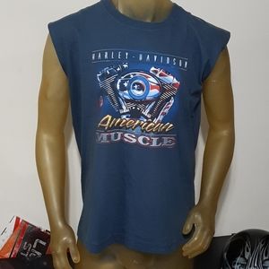 Harley Davidson Sleeveless TShirt